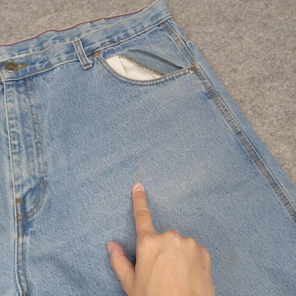 Craftsman Jeans Mens 44 Straight Leg 5 Pocket‎ Zip Fly Casual Work Baggy Loose